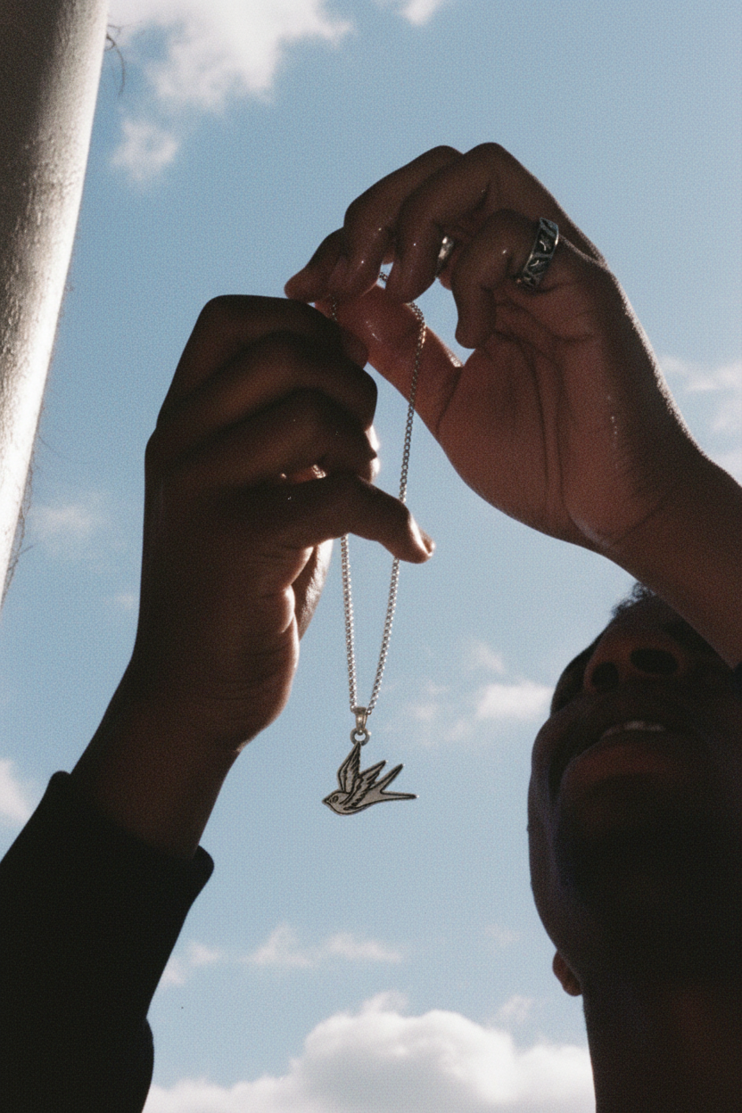 SILHOUETTE LIBERTY NECKLACE