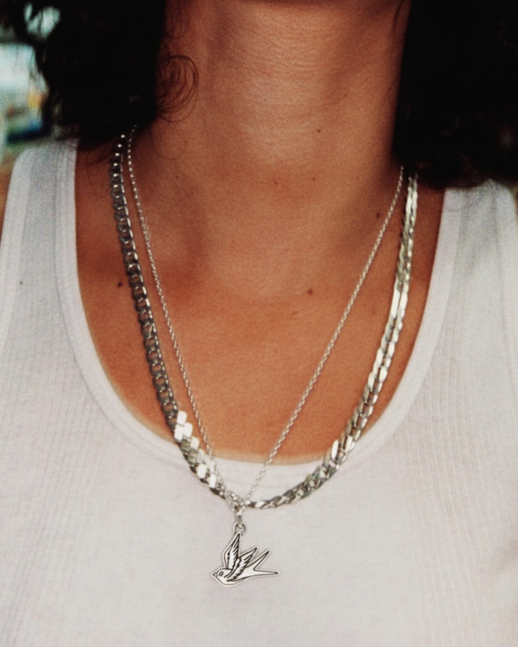 SILHOUETTE LIBERTY NECKLACE