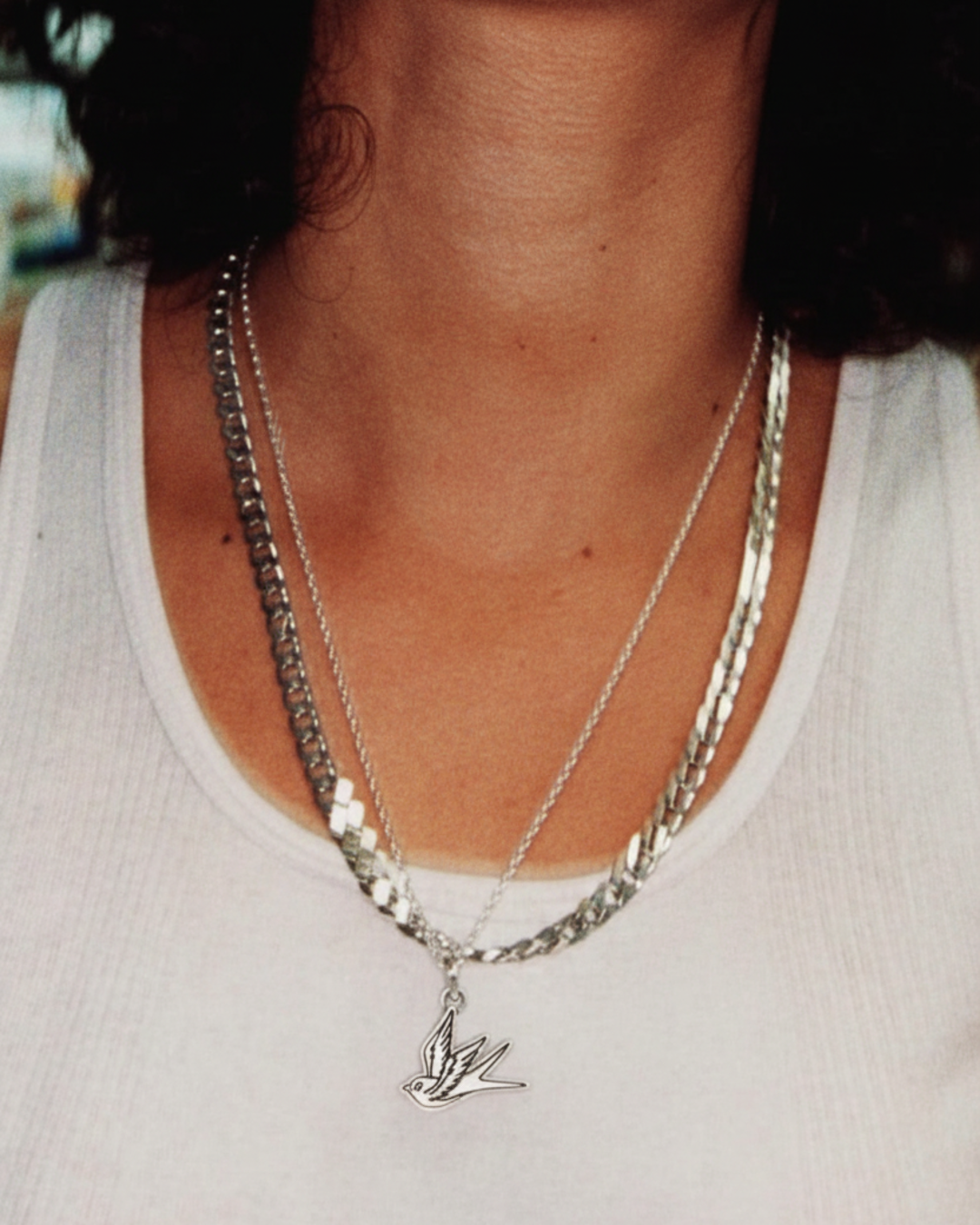 SILHOUETTE LIBERTY NECKLACE